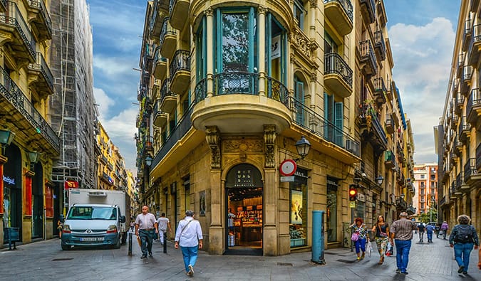Barcelona's gothic quarter
