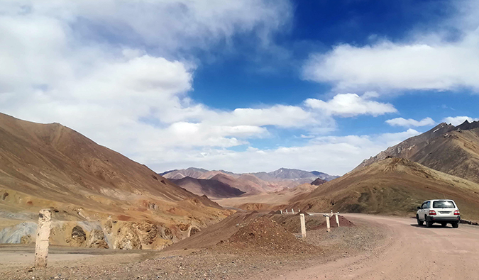 road tripping in Tajikistan