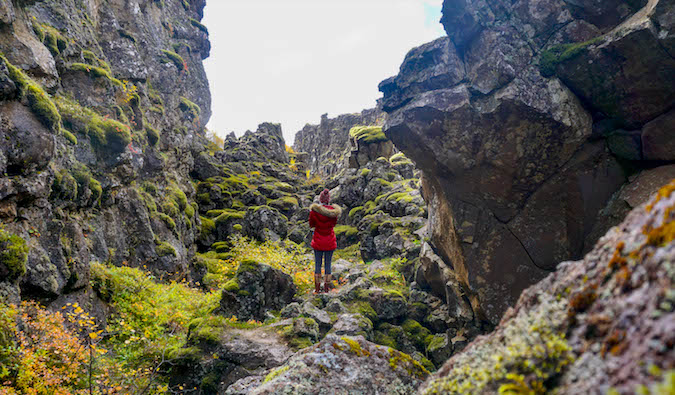 Reveling in nature in Iceland