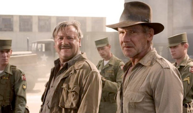 Harrison Ford playing Indiana Jones in this classic travel film