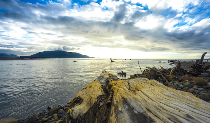 Chaitén’s haunting beach