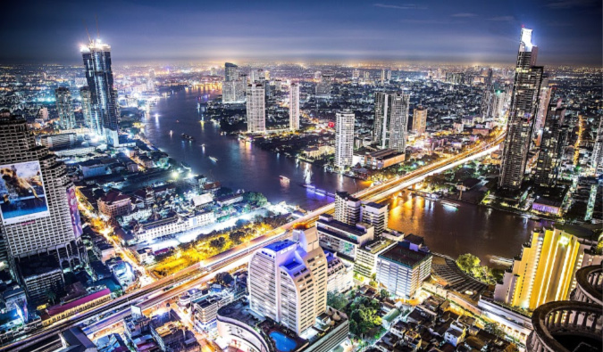 Bangkok at night