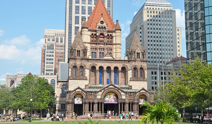 Boston's Copley neighborhood