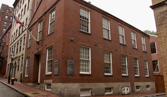 the start of the Black Heritage Trail in Boston