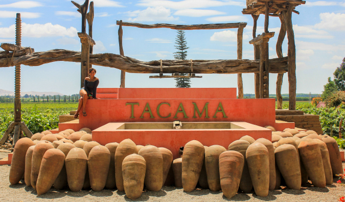 Heather in Tacama on a bright sunny day