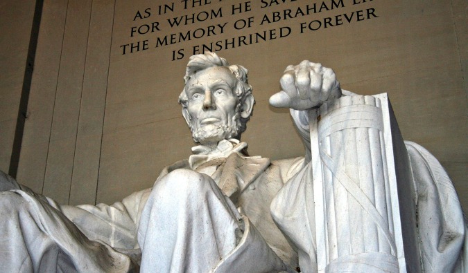 The Lincoln Memorial in Washington, D.C.