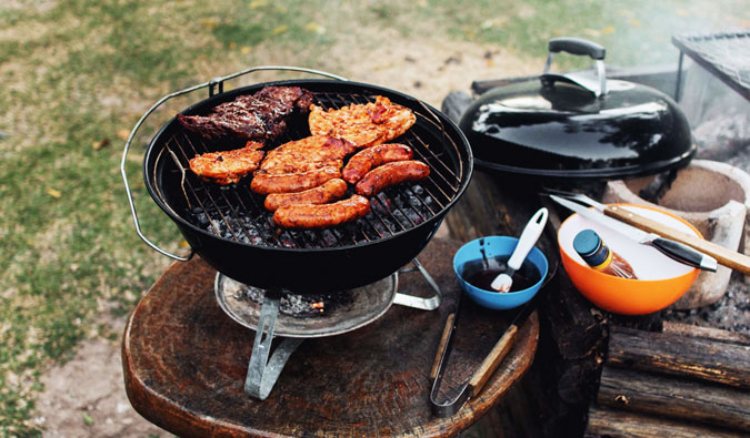 a typical Australian BBQ