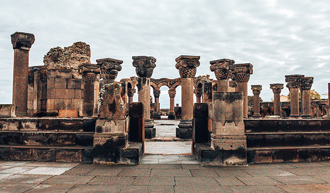 ancient ruins in Armenia