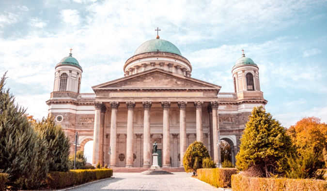 the old buildings of Budapest in Hungary