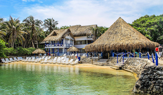 a beach resort in Colombia