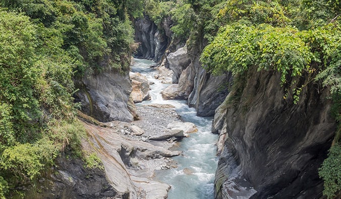 太鲁阁峡谷、台湾