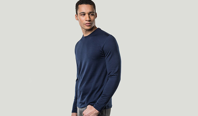 Unbound Merino Wollshirt