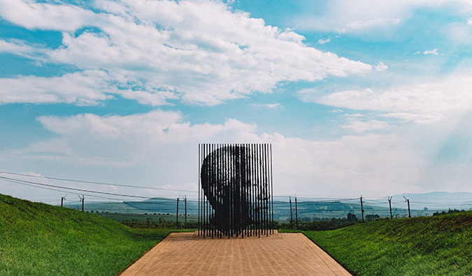 Nelson Mandela-monumentet i Sydafrika