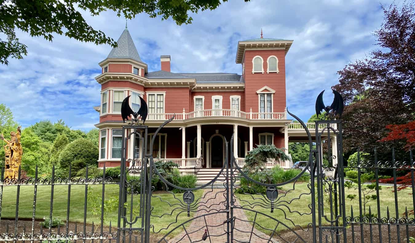 Stephen King's house in Maine, USA