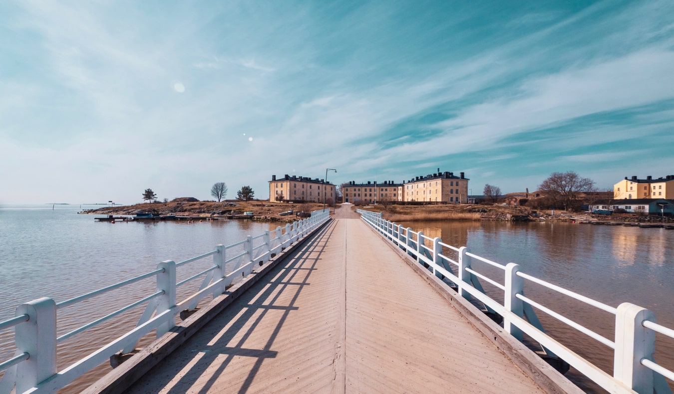 The Suomenlinna fortress in Helsinki, Finland