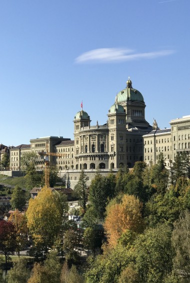 Exterior of Bern Parliament Building
