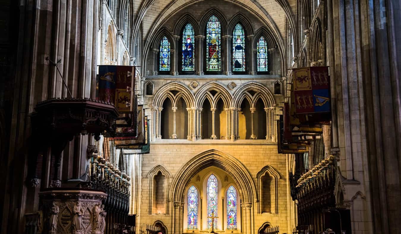 Saint Patrick's Cathedral in Ireland