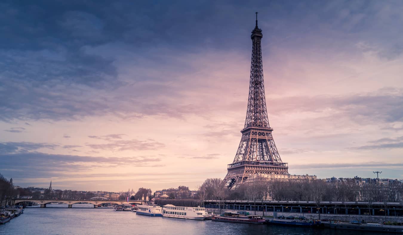 The Eiffel Tower in Paris