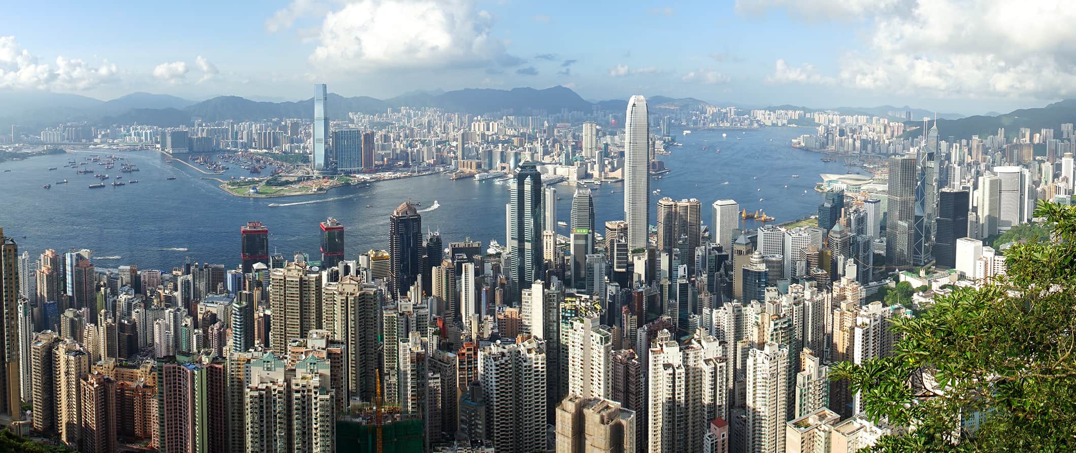 Hong Kong's stunning skyline