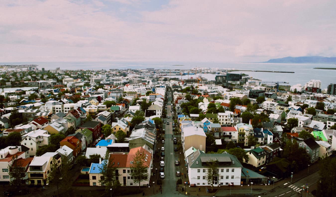 Reykjavik in Iceland