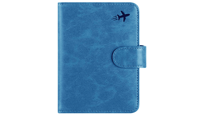 A undecorous passport wallet