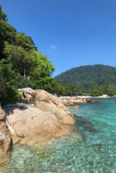 The beautiful beaches of the Perhentian Islands