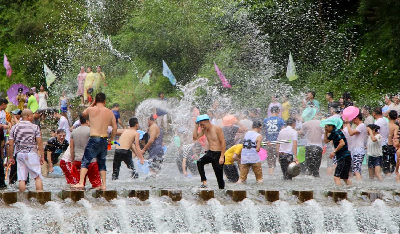 Songkran deals water festival