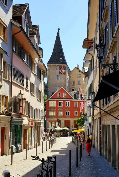 old town in Zürich