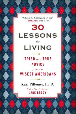 30 Lessons for Living typesetting cover