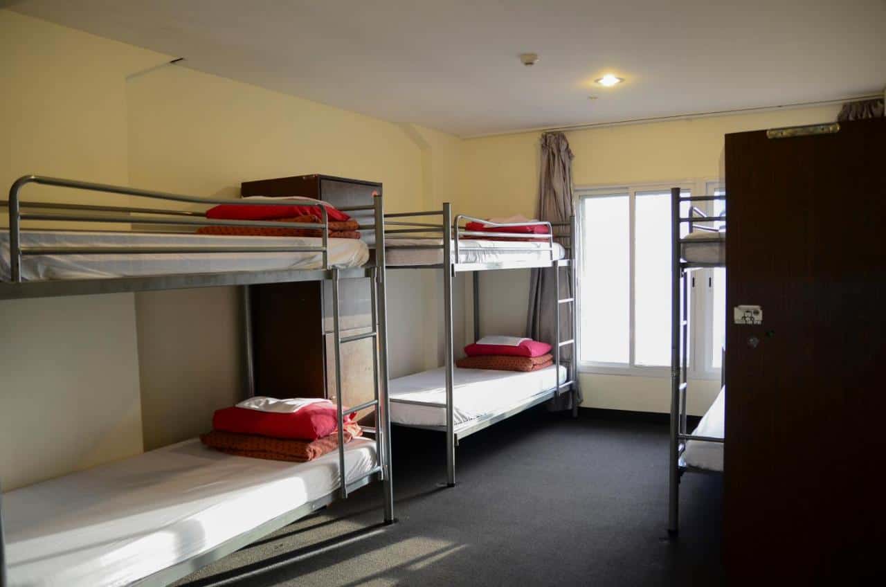 Dorm room with 2 bunk beds at 790 on George Hostel in Sydney, Australia