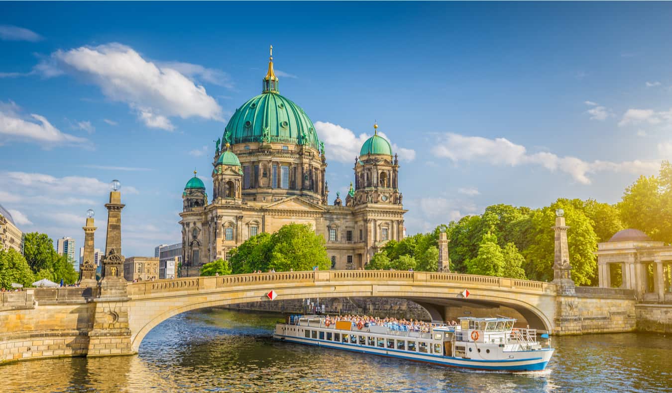 The famous Berlin Cathedral on Museum Island in Berlin, Germany