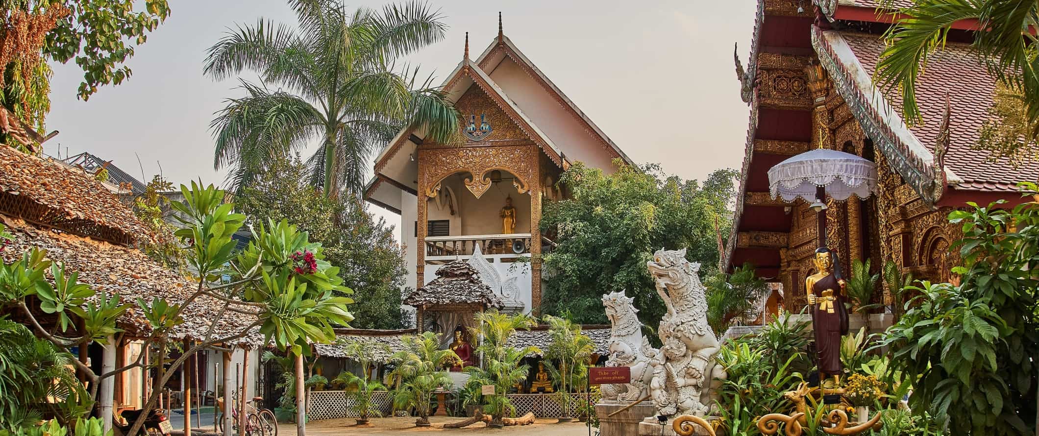 One of Chiang Mai, Thailand’s many stunning historic Buddhist temples
