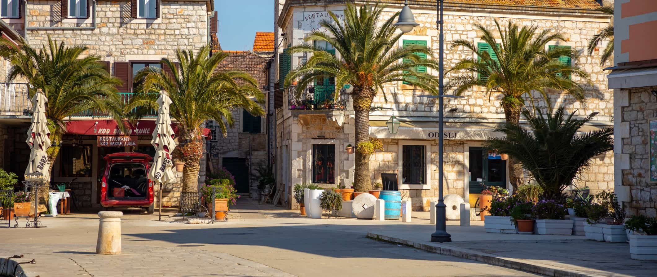 The historic old buildings of Dubrovnik, Croatia