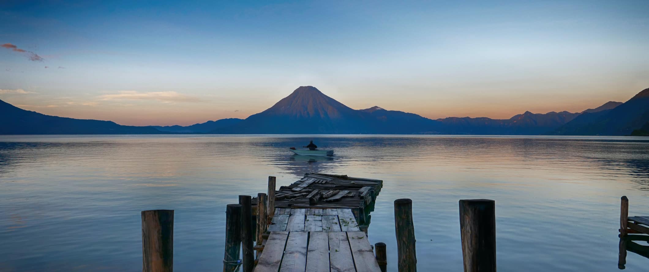 volcano view in Guatemala