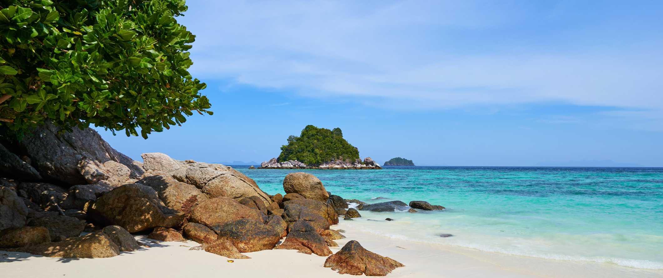 An isolated beach on Ko Lipe, Thailand