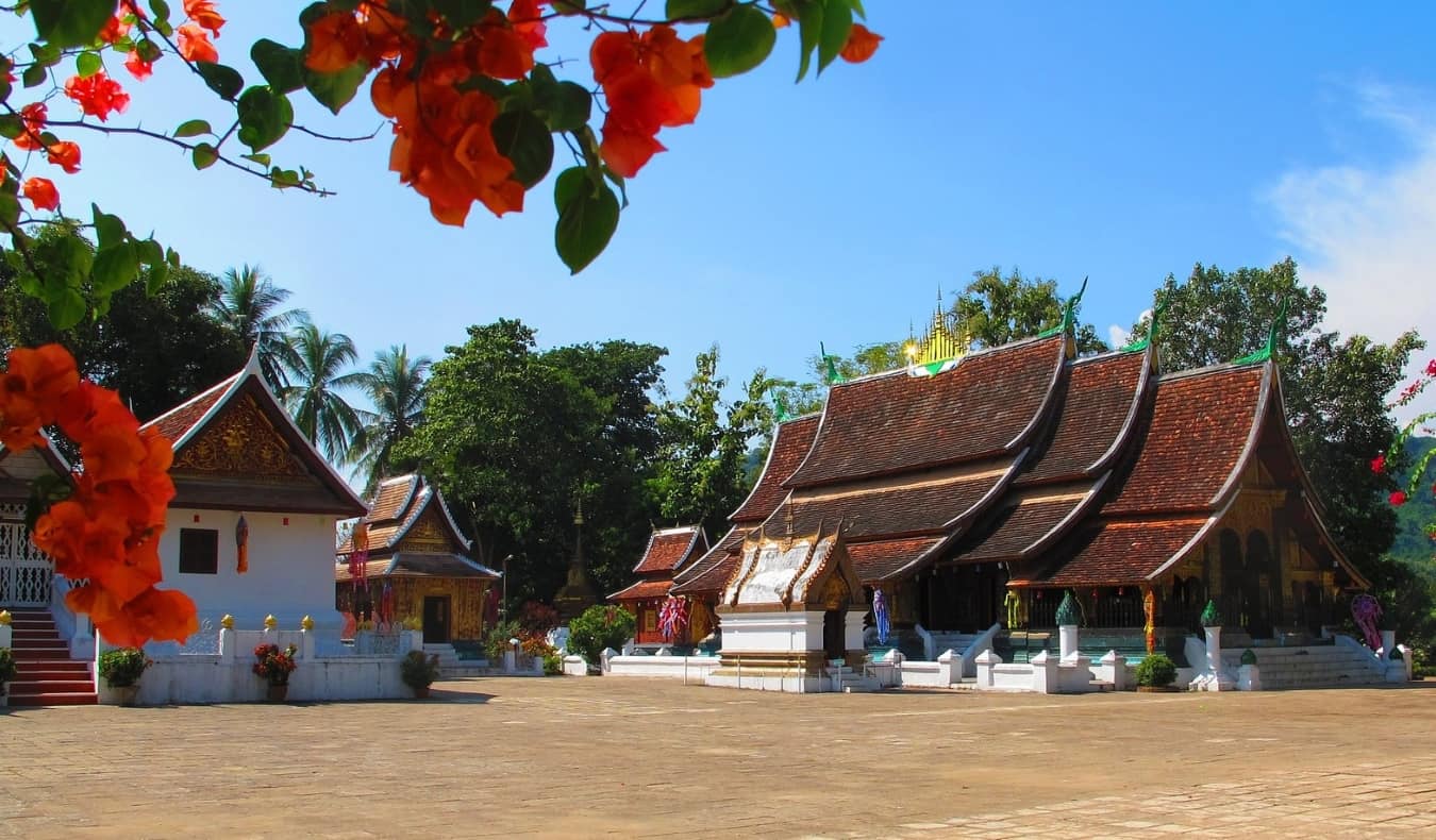 Buddhist temples in Luang Prabang, Laos