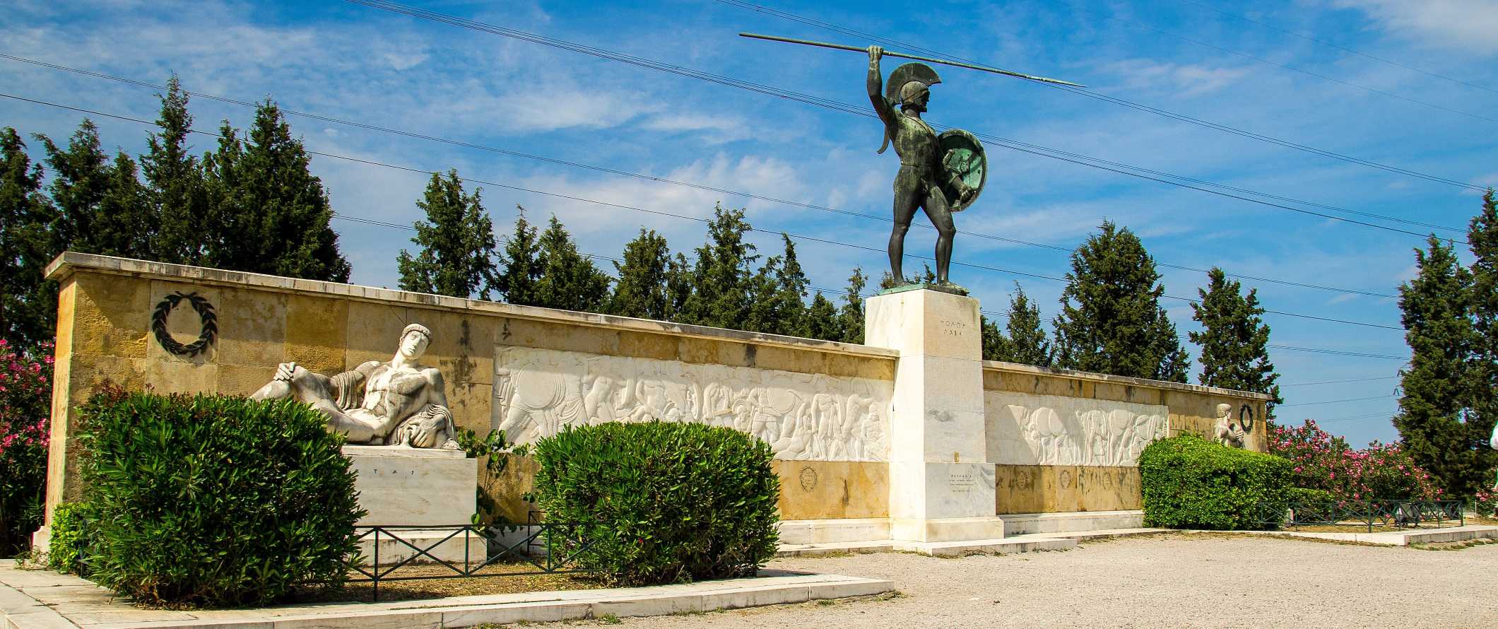Statue of King Leonidas in Sparta, Greece.