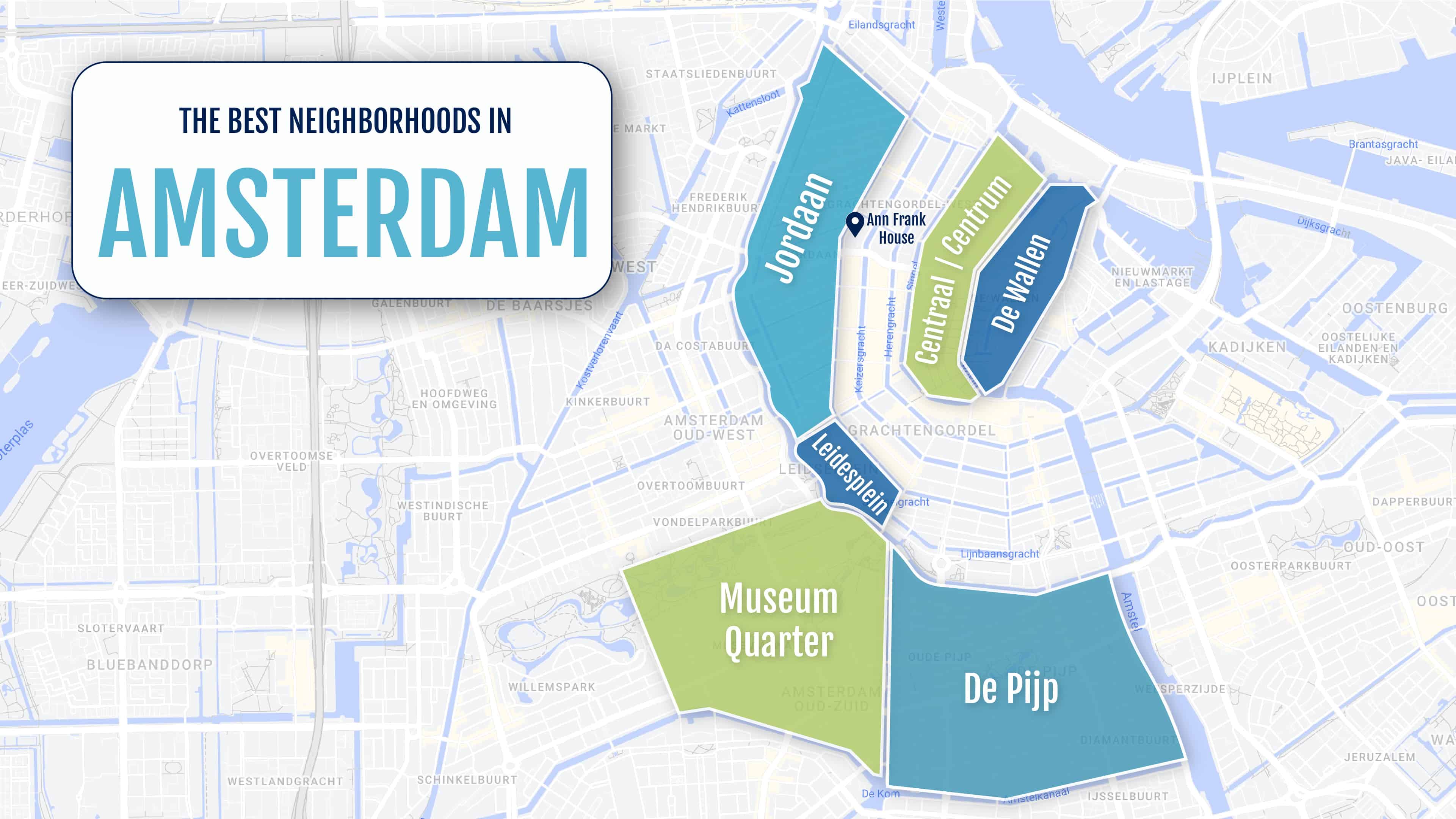 Amsterdam Downtown Hotel Map