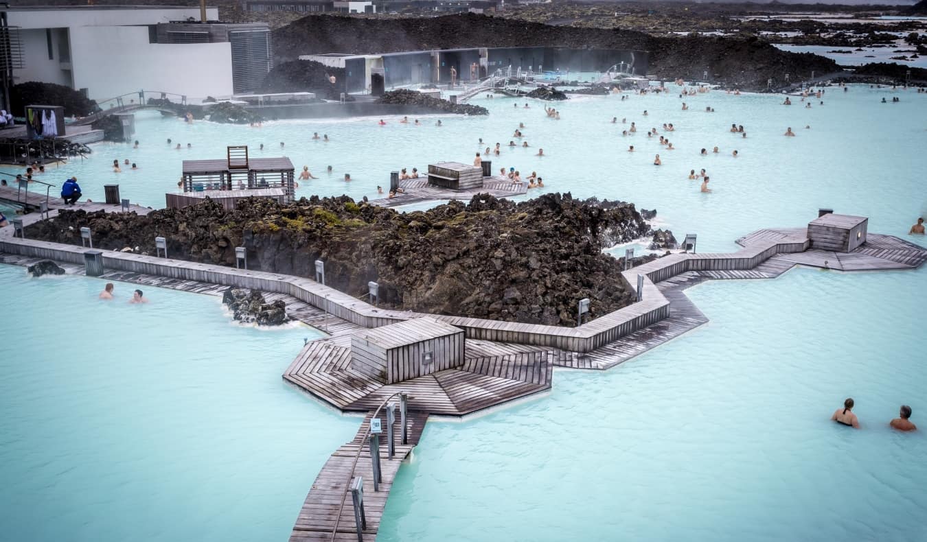 Blue lagoon in Iceland