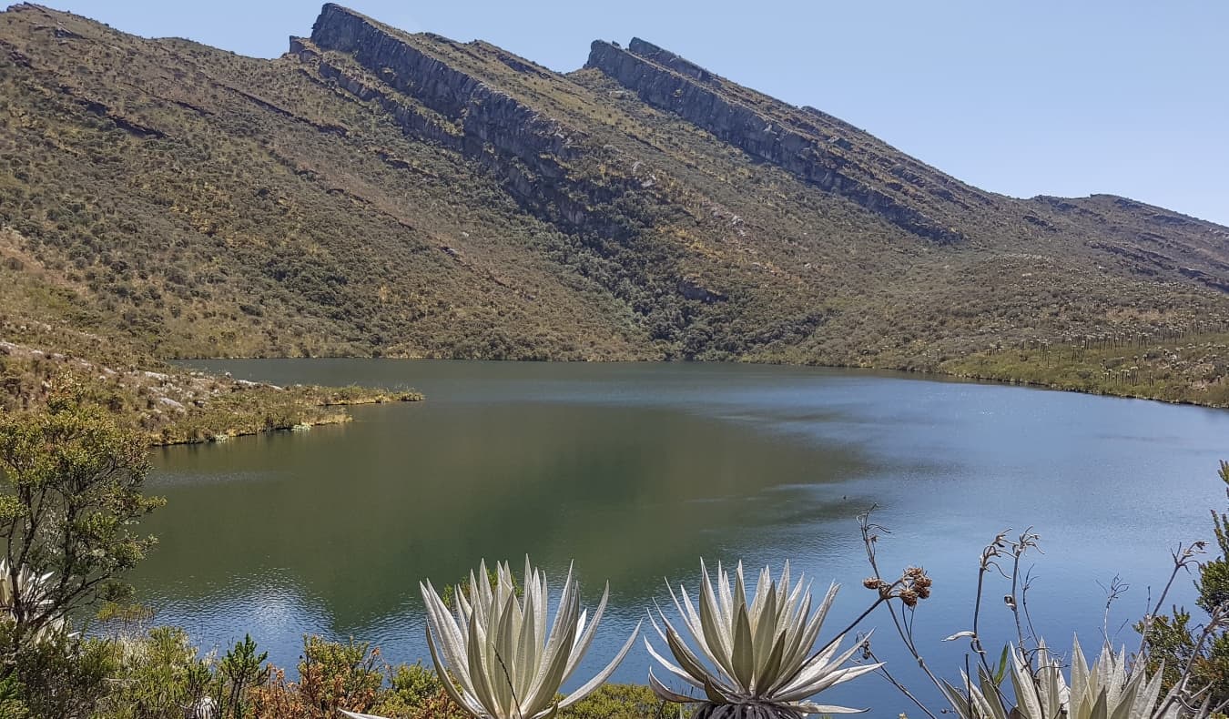 a lake in Chingaza National Park, Colombia