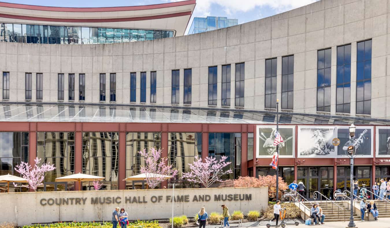 The Country Music Hall of Fame in sunny Nashville, TN, USA