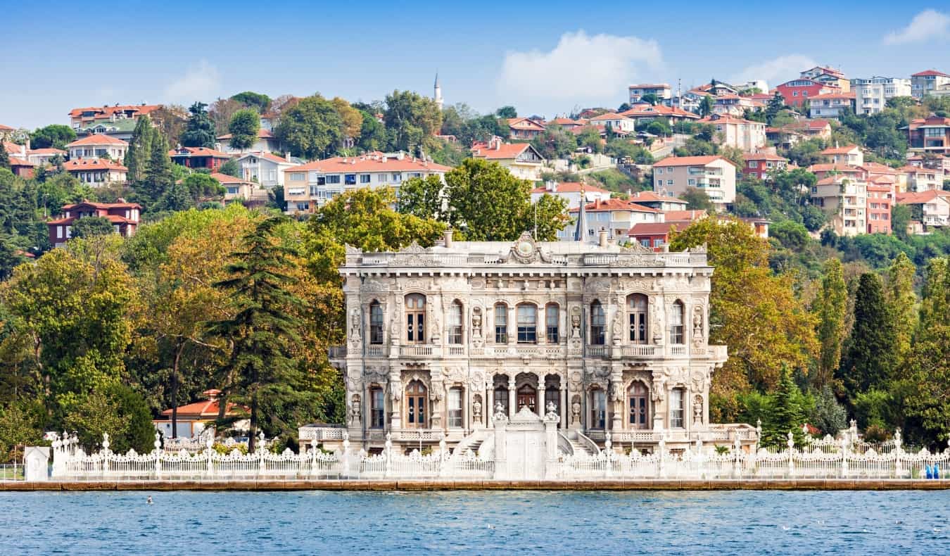 the Beylerbeyi Palace on the Asian side of Istanbul, Turkey