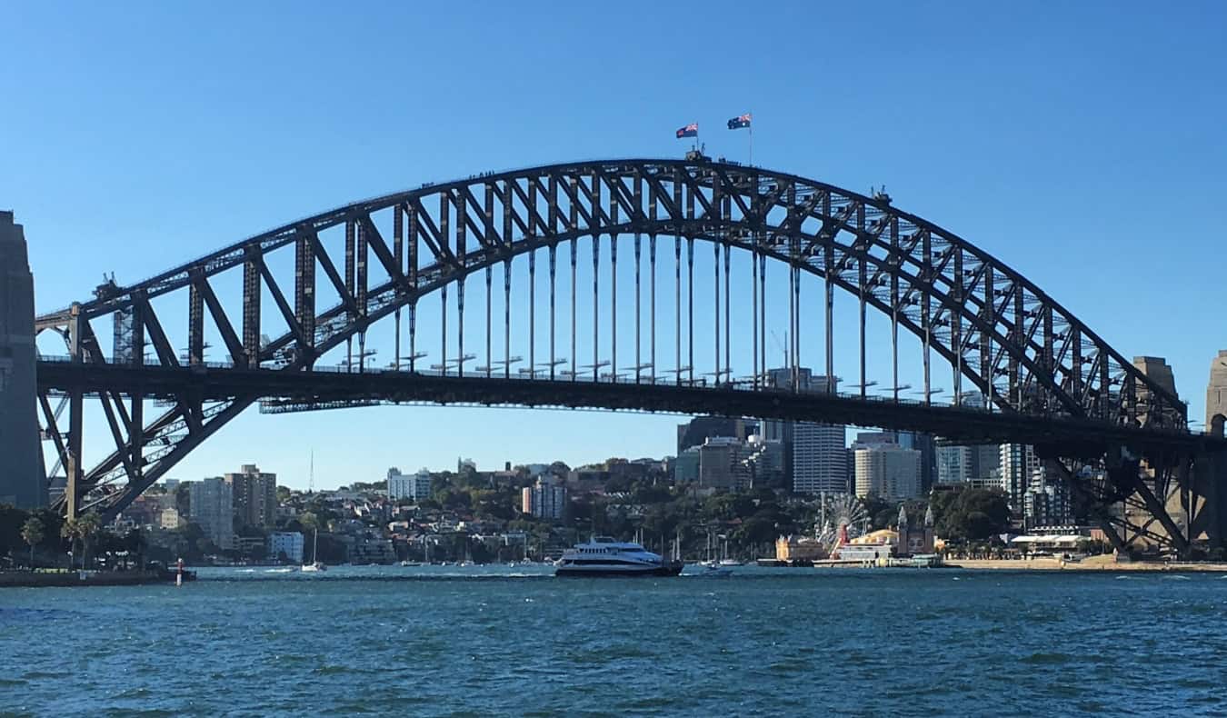 The famous Sydney Opera House in Australia