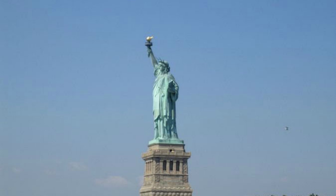 A Estátua da Liberdade tem de ser no seu itinerário NYC