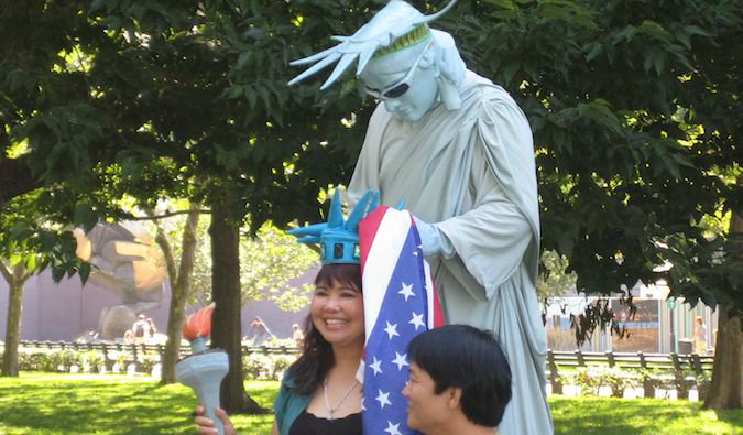 Battery Park is awesome in New York City