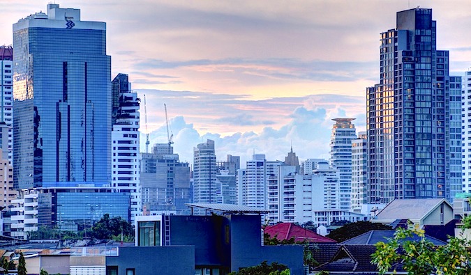 Bangkok skyline