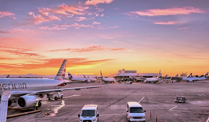 与美国航空公司分手