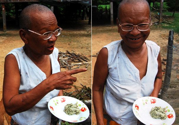 A local from Asia talking to Lola, a travel writer and photographer