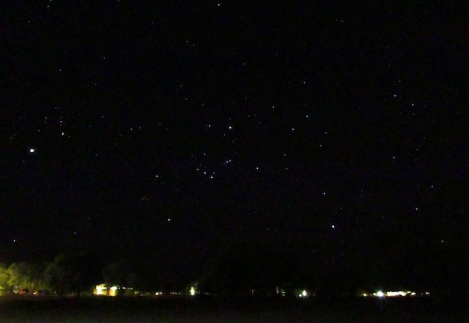 Stars and the night sky in Namibia, Africa