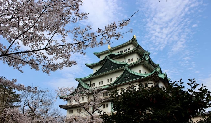 A Japanese castle